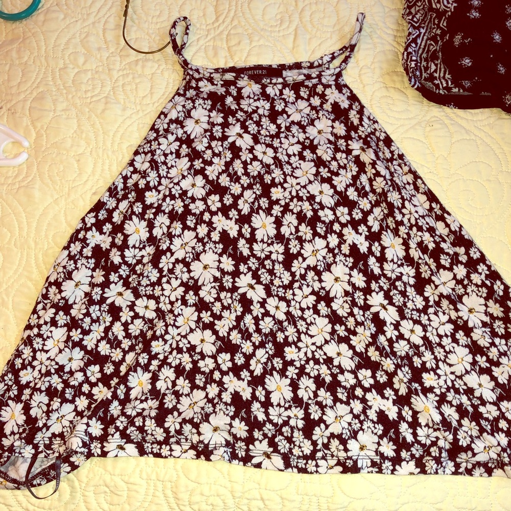 Daisy crop top. Never worn.
